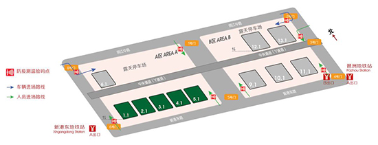 防疫測(cè)溫點(diǎn)及車輛進(jìn)場(chǎng)入口平面圖 防疫測(cè)溫點(diǎn)及車輛進(jìn)場(chǎng)入口平面圖